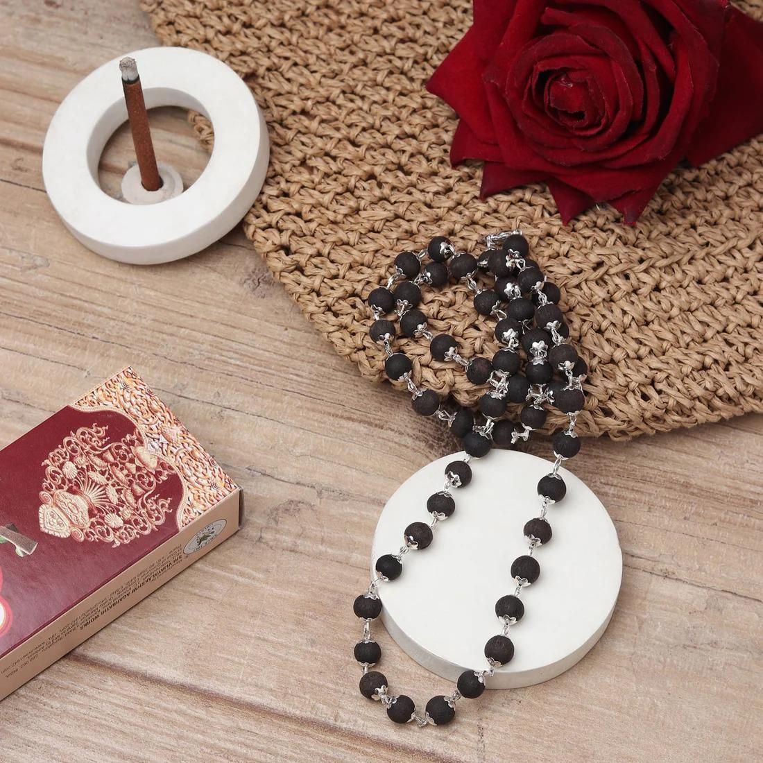 SacredSoul™ Ebony Wood Mala